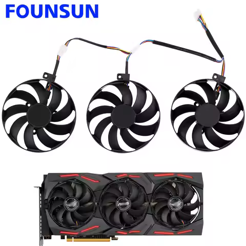 FDC10H12S9-C Cooling Fan For ASUS ROG STRIX RTX 2070 2080 SUPER Ti GAMING RX 5600 5700 XT Graphics C