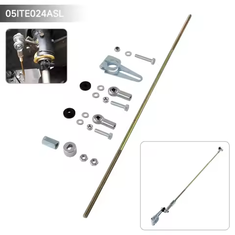 Shift Linkage Adjustable GM Transmisson Column Kit For 350 700R4 4L60E 4L80E LS GM Turbo-Hydramatic