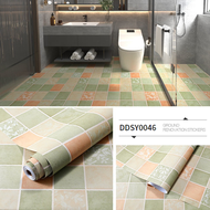 Lantai PVC Stiker Kamar Mandi Non-Slip Perekat Diri 2 M Wallpaper Lantai Dinding Tahan Air Toilet