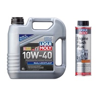 Liqui Moly MoS2 10W-40 4L + Engine Flush Plus 300ML