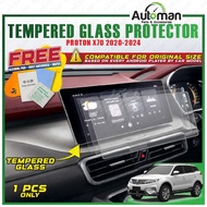 Player Screen Tempered Glass Protector Proton X70 X-70 2020 - 2024 Interior Accessories Android 9" 1