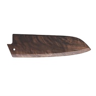 7 inch 180mm Japanese Santoku Deba Chef's Knife Sheath Magnetic Holder Wooden Saya Gaurd Storage Cas