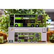 [READY-STOCKS] SG BUS TINY 1:110 MAN A95 Bus Green [Svc 991] Limited Edition