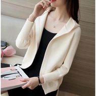 SA1333 -M'SIA Ready Stock Women Knitted Outer Knitted Cardigan 针织开衫短款外套