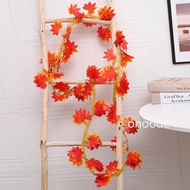 1 PCS Artificial Flowers 100cm I Hanging Rattan Flowers Green Leaves Artificial Silk Wisteria Artificial Wedding Dining Room Decoration 81 leaves Artificial Ivy Vine