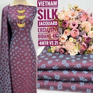 KAIN PASANG SUTERA VIETNAM/VALLENTINO JACQUARD EXCLUSIVE