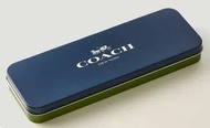 全新 Coach 雙色鐵盒/鉛筆盒