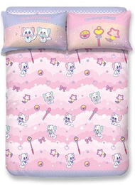 uji - 我係小忌廉 1000針絲般綿床笠連枕套 (單人)