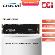 Crucial P3 Plus 500GB PCIe M.2 2280 SSD - CT500P3PSSD8