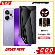 Realme C11 C12 C15 15 Pro C71 GT 7T Pro Hydrogel Spy Matte/Clear Anti-Scratch Front Back hp