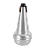 1Pc Light-Weight Practice Trombone Straight Mute Sourdine Aluminium For Alto Tenor Trombone Silver