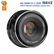 MEIKE Lens 35mm F1.7 Manual Focus Mirrorless For Canon EF-M Mount M1/M2/M3 รับประกัน 1 ปี