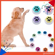 GDTM Dog Communication Button Training Button Record Repeat Commands Pet Speaking Button Interactive