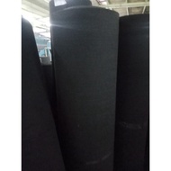 [BLACK] Geotextile Carpet Width 2M, 3mm Thick Non Woven (100x200cm) Carpet Rug