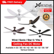 Wind / Sonic / Star 5 / VITO-3 Ceiling Fan DC Motor 32 / 38 / 42 / 40 / 48 / 50 / 52 / 56 / 58 Inch