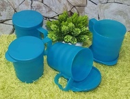 Tupperware Blossom Mugs 350ml (4 Pcs)