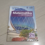 ORIGINAL BOOK MATHEMATICS BOOK FOR JUNIOR HIGH SCHOOL GRADE VIIIB/2B/8B SEMESTER 2 PUBLISHER ERLANGG