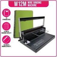 ♞,♘Wire Binding Machine W12M A4 Size 34 Holes Metal Wire Bookbinding Machine | Officom Brand