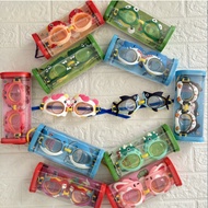 Bule Eye Swimming Goggles Children Swimming Goggles Cartoon Swimming Goggles Baby Swimming Goggles D