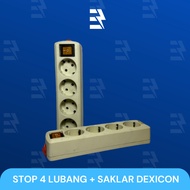 GROUND CONNECTOR + DEXICON 4-HOLE SWITCH DP-574