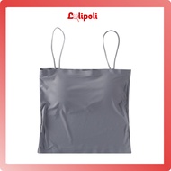 Lolipoli Women's Seamless Ice Silk Tank Top Bra Korean Fashion Sexy Beautiful BR765