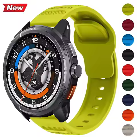22mm Sport Silicone Band For HAYLOU Solar Ultra Bracelet Strap For Haylou Watch 2 Pro 4 4S/Solar 5/R