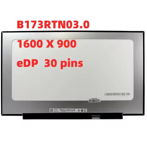 NT173WDM-N23 V8.0 B173RTN03.0 B173RTN03.1 17.3inch 1600x900 30pin LCD Laptop Screen For Lenovo ideap