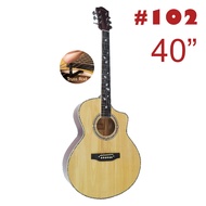 Dented acoustic guitar. 41" . 40 inch folk guitar. same size with yamaha F310