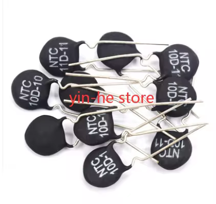 20PCS NTC negative temperature coefficient thermistor NTC5D-7 NTC5D-9 NTC8D-9 NTC10D-9 NTC20D-9