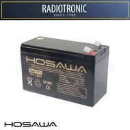 HOSAWA HSW1272 12V 7.2AH SEALED LEAD ACID BATTERY