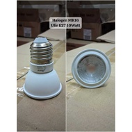 HALOGEN SPOT LIGHT MR16 MR 16 10WATT 10W E27 E 27 SPOTLIGHT SPOT LIGHT