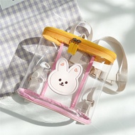 Korean Korean Children's School Bag Baby Transparent Jelly Backpack Waterproof Backpack Beach Bag