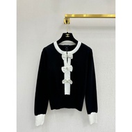 P6ZZ Bow Knot Sweater - Stylish Winter Top