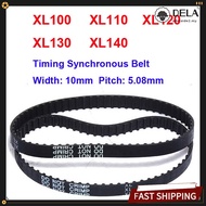 <Hot DELA> 100XL 110XL 120XL 130XL 140XL 037 Timing Belt Rubber Belt 10mm Width 1/5'' Pitch❀
