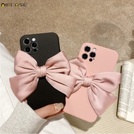 OPPO Reno 5 Pro Plus 4 SE 2Z 2f 2 Z 10x zoom Phone Case Cute Pink Purple Bowknot Bow Dream Candy Simple Matte Soft Casing Case Cover