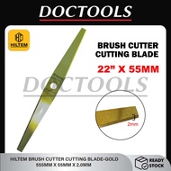 HILTEM BRUSH CUTTER CUTTING BLADE - GOLD 22" (65MN) BRUSH CUTTER CUTTING BLADE/MATA PISAU MESIN RUMP