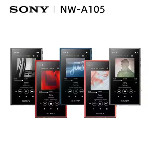 Sony Walkman NW-A105 Hi-Res Portable Digital MP3 Music Player NWA105HN 16GB MP3 WIFI Small Portable 