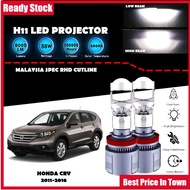 HONDA CRV 2011-2016 LED Headlight Lampu LED Kereta Car LED Mini Projector H11 LED Headlight Projecto