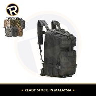25L Reservedmart 3P Tactical Men Backpack Hiking Army Military Outdoor Bag