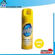 PLEDGE®-MULTI FURNITURE POLISH SPRAY | NATURAL BEAUTY LEMON | WOOD | LEATHER | GRANITE | S/STEEL 330