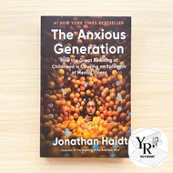 The Anxious Generation by Jonathan Haidt English Book Paperback