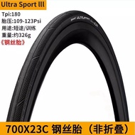 CONTINENTAL ULTRA SPORT III OUTER TIRES 700 X 23C AND 700 X 25C WITHOUT BOX