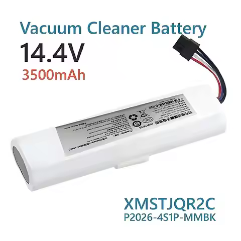 P2026-4S1P-MMBK for Xiaomi Mijia 2C Vacuum Mop Robot XMSTJQR2C Replacement Batteryfor Xiaomi Trouver