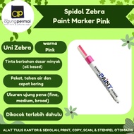 Zebra Paint Marker Pink