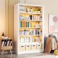 Shelf Shelf Multi-Layer Bedroom Integrated Library Living Room Steel Floor-standing Bookshelf Displa