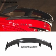 GT Spoiler For Mercedes CLA Wing CLA45 W117 C117 Matt Carbon Fiber Rear Trunk Lid Spoiler CLA180 CLA