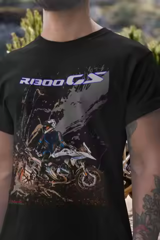 40@EY B/M.W R 1300 GS T Shirt Next Level GS Adventure Motorcycle Tee New Boxer Engine Rider Graphic 