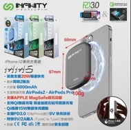 香港行貨 INFINITY MM6 MagSafe磁石充電器 全港突破性科技 激薄輕巧