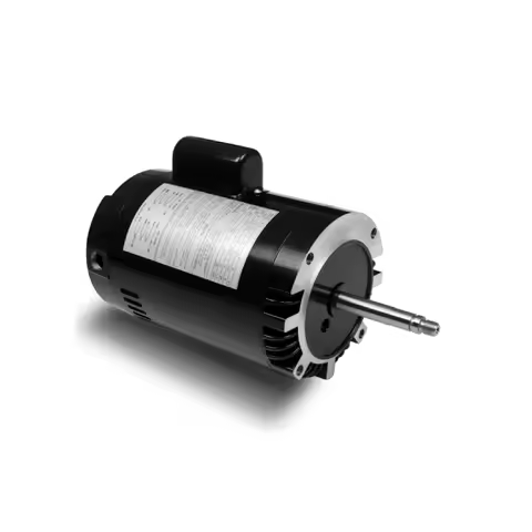 Swimming Pool Pump Motor and Seal Replacement Kit, 3/4HP Pool Pump Motor 115/230V 3450RPM N56CZ Comp