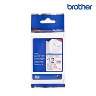 【民權橋電子】Brother兄弟 TZe-FAE3 粉紅布底藍字 標籤帶 燙印布質系列 (寬度12mm) 燙印標籤 色帶